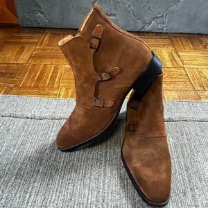 Suede Monk Strap Chelsea Boots!